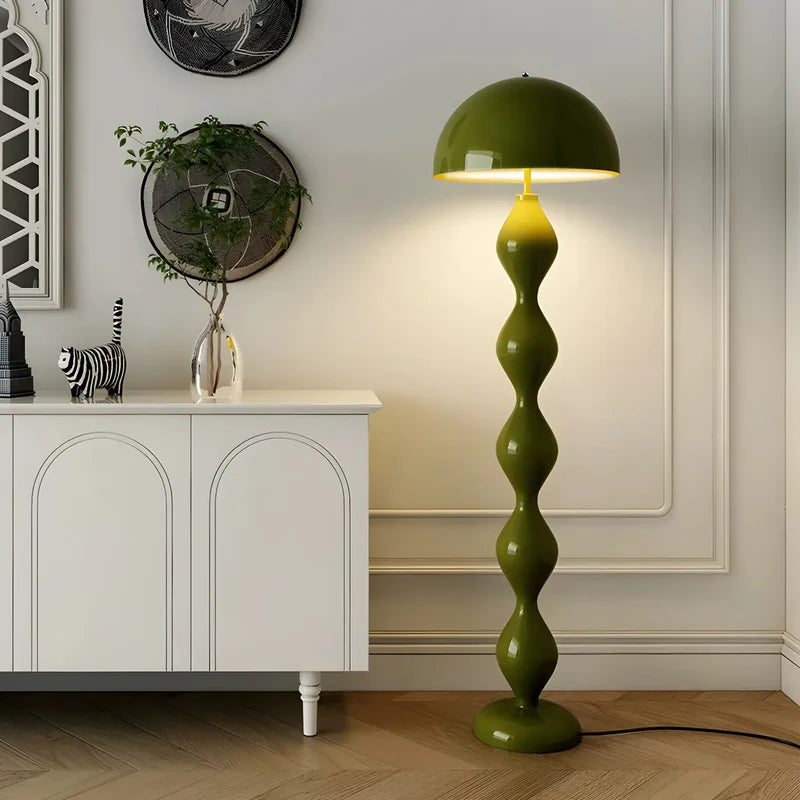 Creative Mushroom Metal LED Modern Floor Lamp